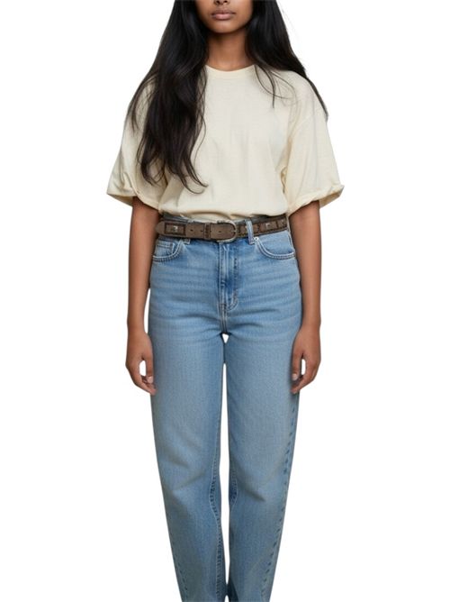 cintura donna fango con intrecci e pietre Puntovita & Arsenice | PV2504-SCAM INVALMOND